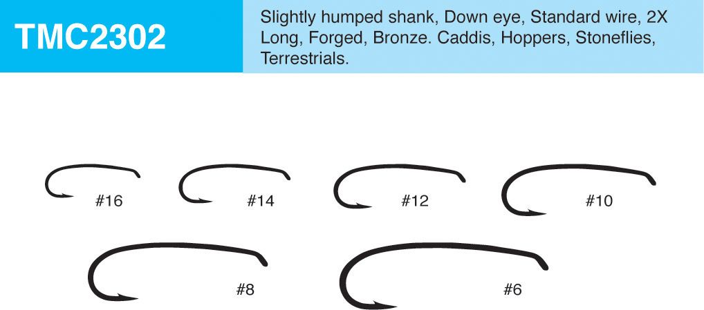 TIEMCO AMO MOSCA TMC-2302 - MIS:12 - 25PZ