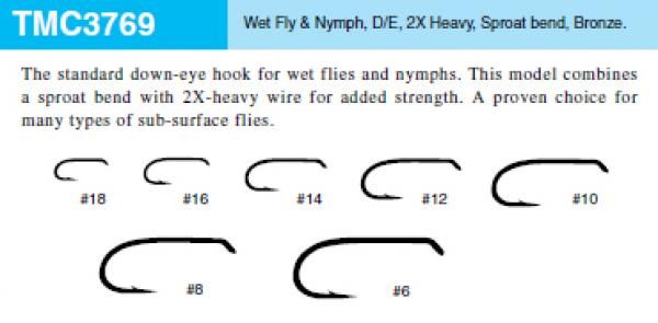 TIEMCO AMO MOSCA TMC-3769 - MIS:10 - 25PZ