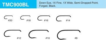 TIEMCO AMO MOSCA TMC-900BL - MIS:20 - 100PZ