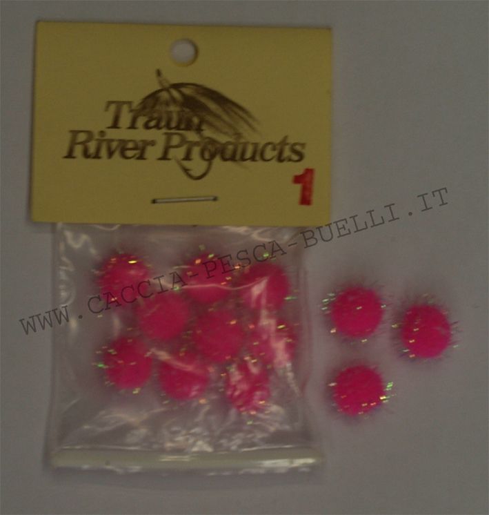 TRAUN RIVER PRODUCTS EGG YARN 12PZ VIOLAFLUO