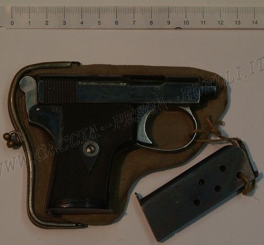 WEBLEY & SCOTT - PISTOLA SEMIAUTOMATICA CAL. 6.35