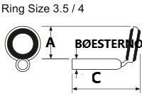 FUJI | ANELLO PER PUNTALE - MIS 4/0.8 - PIETRA CONCEPT 