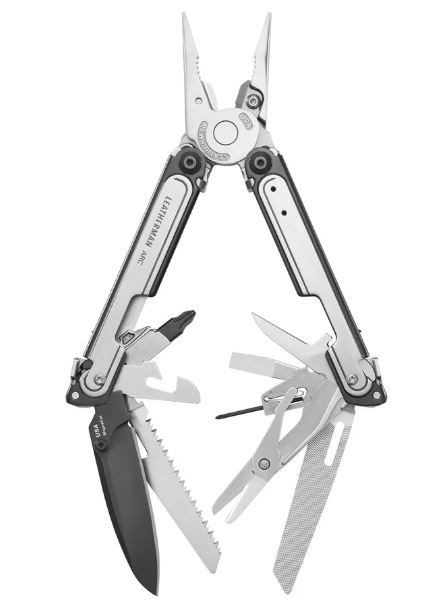 LEATHERMAN PINZE MULTIUSO ARC NERO E ARGENTO