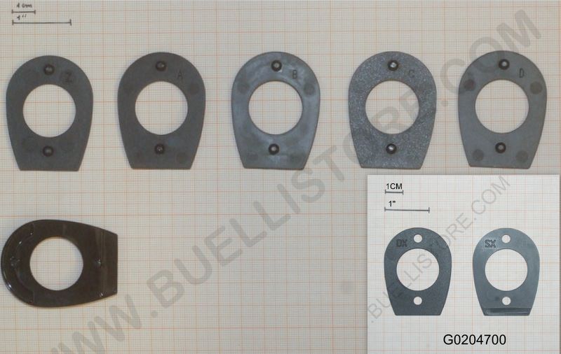 BENELLI SPESSORI VARIAZIONE PIEGA E SPESSORI DEVIAZIONE PIEGA DESTRA / SINISTRA IN PLASTICA CALIBRO 12