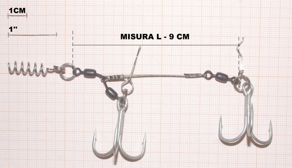 ABU GARCIA - BEAST STINGER - MONTATURA PRONTA PER ESCHE SILICONICHE