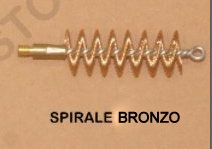 SCOVOLO SPIRALE IN BRONZO CALIBRO 28