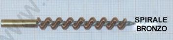 SCOVOLO CAL.8 SPIRALE IN BRONZO