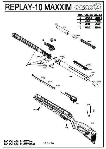 ESPLOSI GAMO CARABINE 