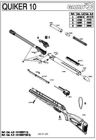 ESPLOSI GAMO CARABINE 