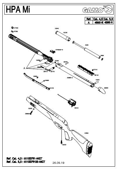 ESPLOSI GAMO CARABINE 