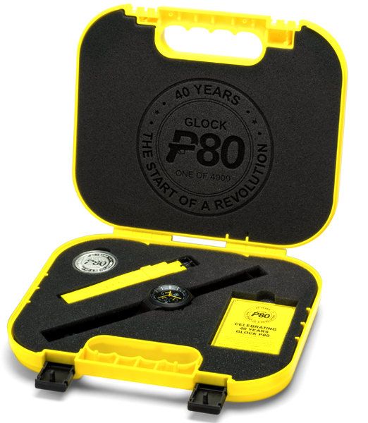 GLOCK CHRONO WATCH SET OROLOGIO COMMEMORATIVO 40° ANNIVERSARIO - EDIZIONE LIMITATA