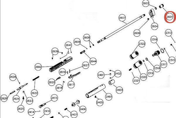 HATSAN n° ESPLOSO 2601 COPRICANNA PER AT44