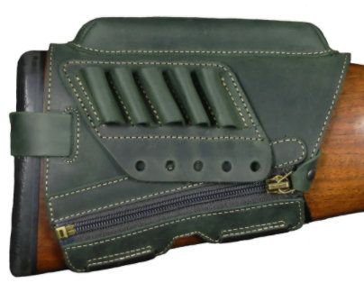 ARTIPEL ALLINEATORE IN PELLE CON PORTACOLPI E ZIP 10mm - VERDE