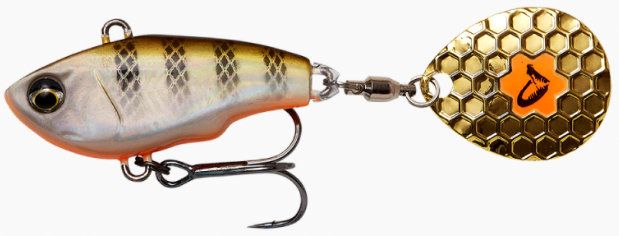 SAVAGE GEAR FAT TAIL SPIN SINKING 5.5cm / 9g - PERCH