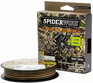 SPIDERWIRE STEALTH SMOOTH X8 CAMO / 0.23mm - 300 mt