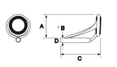 PUNTALE FUJI TITANIO T-LGST - MIS:4.5-1.8