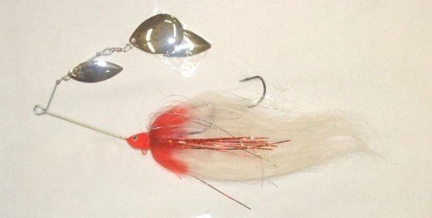 SAVAGE GEAR SPINNERBAIT  DA' MEGA BUSH - 55 GRAMMI - RED HEAD