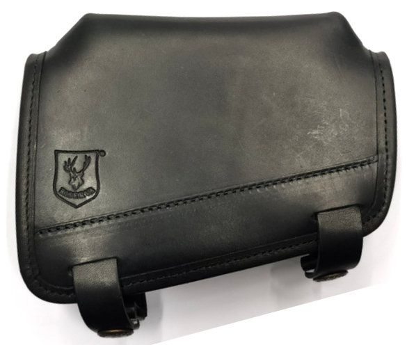 RISERVA ALLINEATORE OTTICO IN PELLE NERA - M