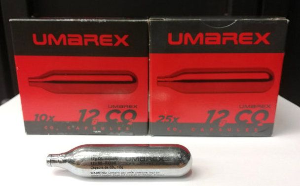 UMAREX - 10 BOMBOLETTE CO2 DA 12 G 