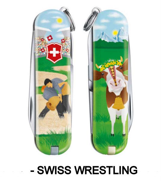 VICTORINOX SWISS MODERN - SWISS WRESTLING 
