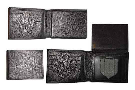 VEGA HOLSTER PORTAFOGLIO IN CUOIO CON PORTA PLACCA 