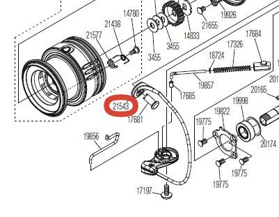 SHIMANO BAIL ASSEMBLY - ARCHETTO 