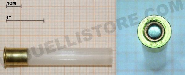 BOSSOLI IN PLASTICA CHEDDITE PER RICARICA CALIBRO 410 CON INNESCO 500 PZ