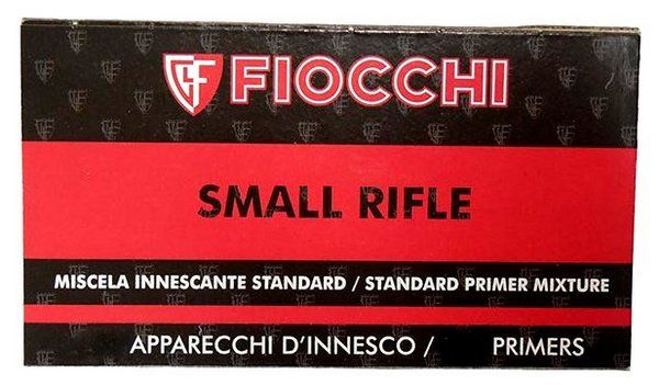 FIOCCHI INNESCHI SMALL RIFLE - 4500 PZ OFFERTA 9,60€ OGNI SINGOLA CONFEZIONE(150 PZ)