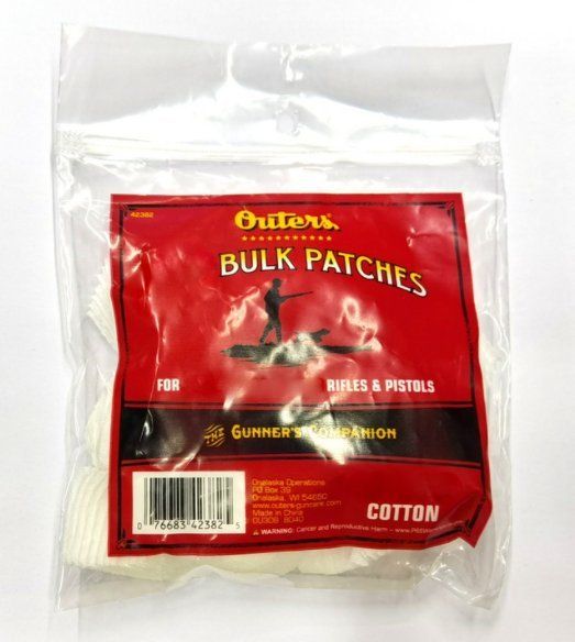 OUTERS BULK PATCHES - PEZZUOLE IN STOFFA PER PULIZIA PER ARMI