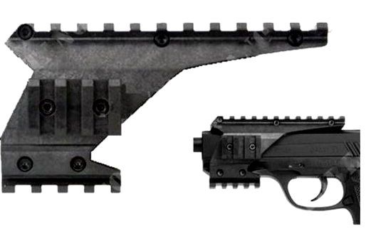GAMO QUAD RAIL SLITTA PER PISTOLE PT85 - PT25