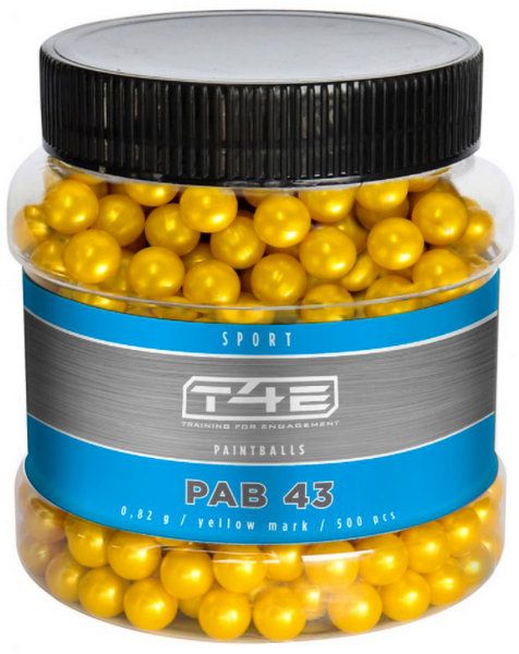 UMAREX T4E SPORT PAB cal. 43 (0.82g) | Yellow