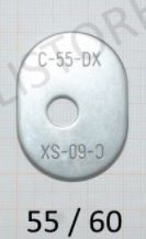 BERETTA PIASTRINA PIEGA CALIBRO 12-20-28 INCLINAZIONE 55 / 60