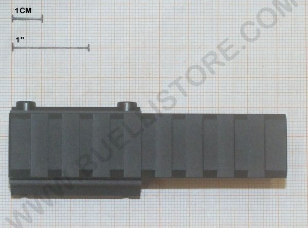 ATTACCO WEAVER IN ALLUMINIO A 2 VITI PER BERETTA OLIMPIA 