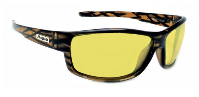 AQUA | TROUT - DEMI BROWN / PL YELLOW - POLARIZED LENS