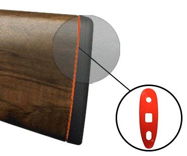 BERETTA DISTANZIALE PER CALCIOLO DA TIRO 690 CAL.12 - SPESSORE 1.5 MM - ARANCIO