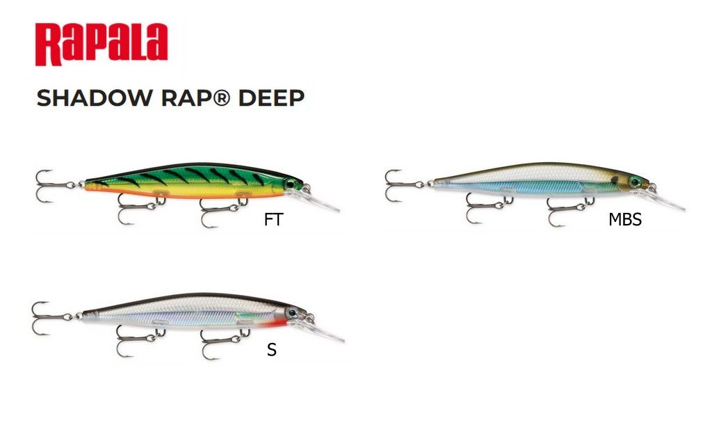 RAPALA - SHADOW RAP DEEP - 11 CM - 13 G