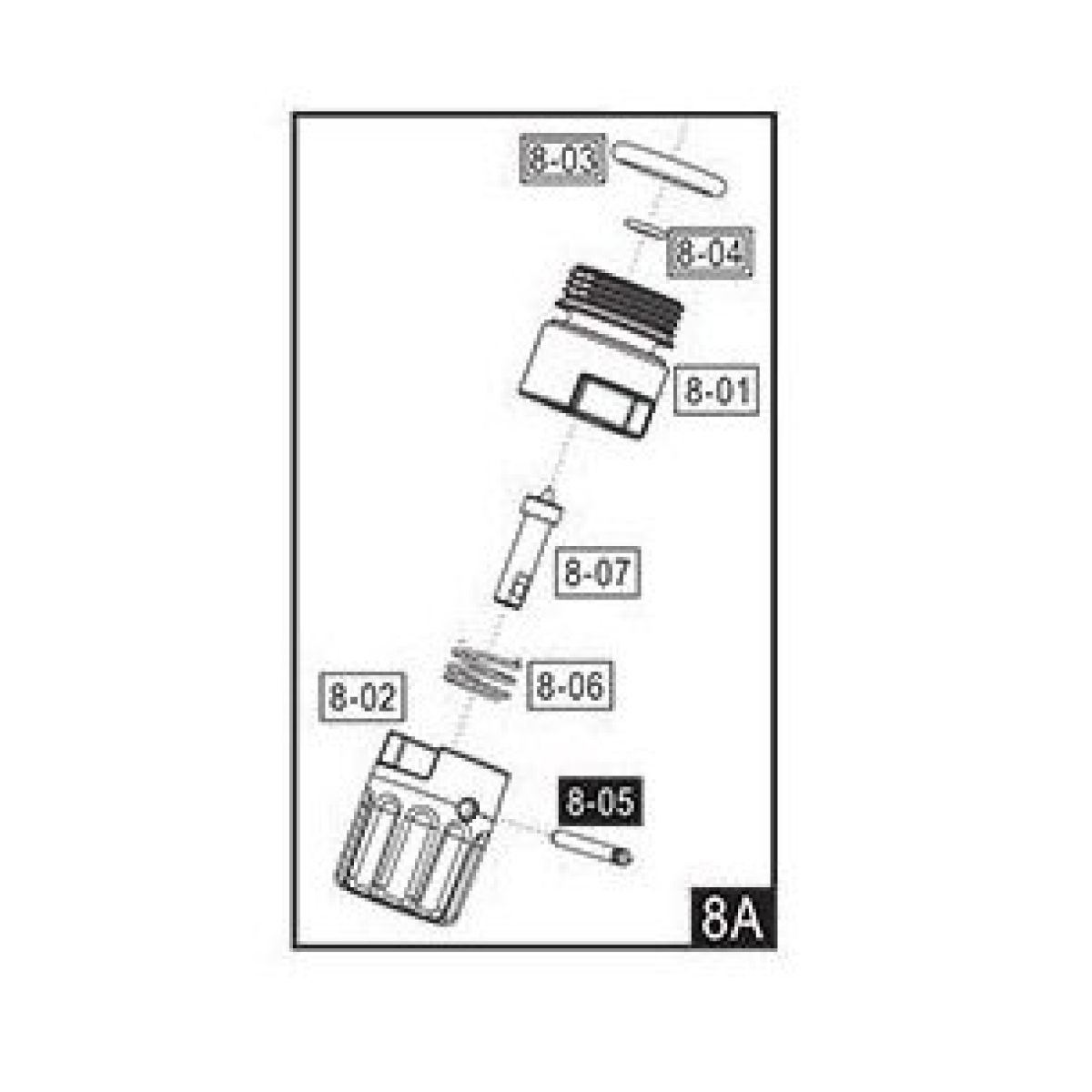 UMAREX T4E HDR5/HDR69/HDS68/HDP50 PIERCING SCREW ASSEMBLY