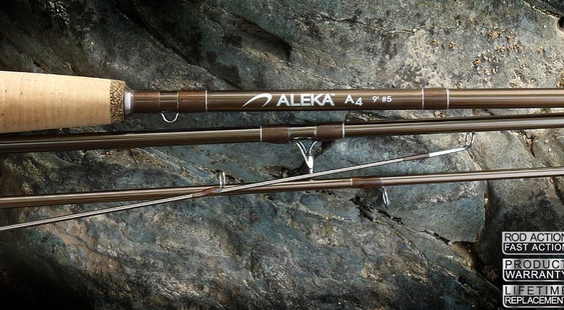 ALEKA FLY ROD A4 9' # 9 125 Gr 4 SEZIONI