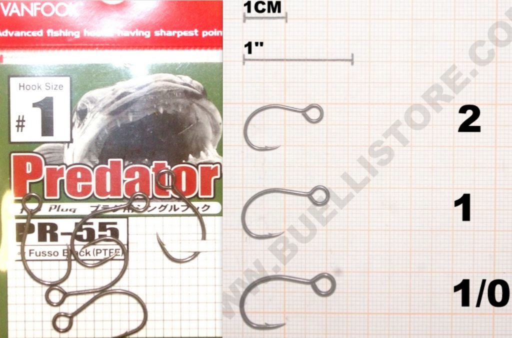 vanfook predator 55 ami per esche artificiali 