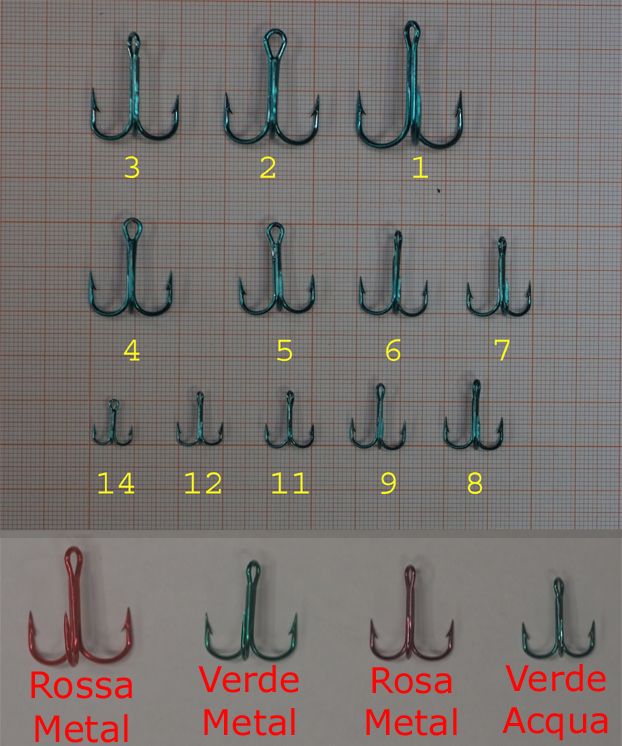 ANCORETTE QUALITY - ROSA METAL - MIS:6