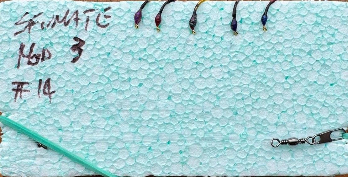 MONTATURA 10 AMI DEL 14 - SFUMATE N. 3 - CREMA, CICLAMINO, GIALLO E GRIGIO