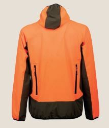 GIACCA BLATEX STRETCH VERDE E ARANCIO - 482.1
