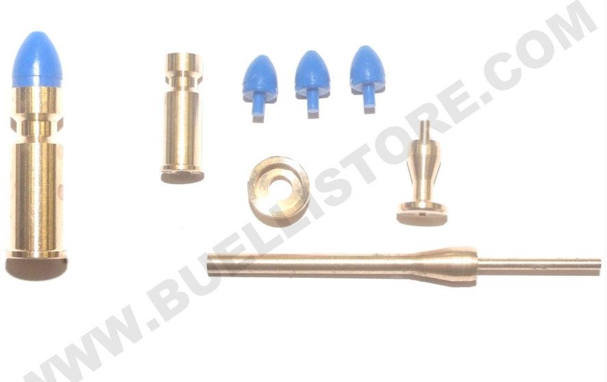 ARAVON'S BLU - KIT INIZIALE CAL.9X21 - 1 BOSSOLO + 3 PALLE IN GOMMA + ASTA 