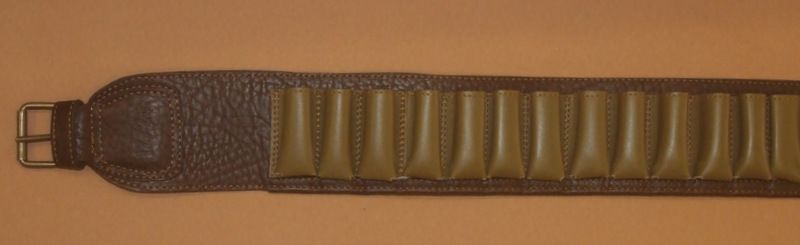 ARTIPEL CARTUCCERA IN PELLE PER CAL.12 - 26 CELLE