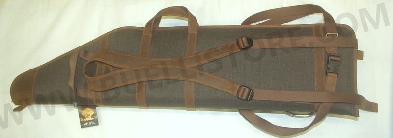 ARTIPE FODERO / ZAINO PER CARABINA CON OTTICA - INTERNO IN MONTONE - DISPONIBILI DA 110 CM / 120 CM / 130 CM 