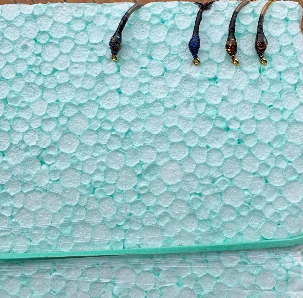 MONTATURA 10 AMI DEL 14 - SFUMATE N. 3 - CREMA, CICLAMINO, GIALLO E GRIGIO