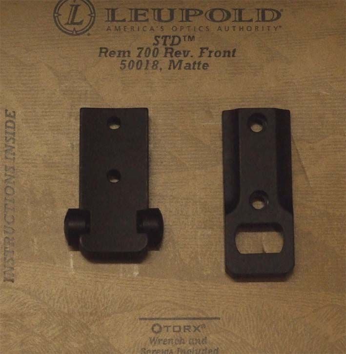 LEUPOLD ATTACCO OTTICA 50018 PER ANELLI STD PER REMINGTON 700