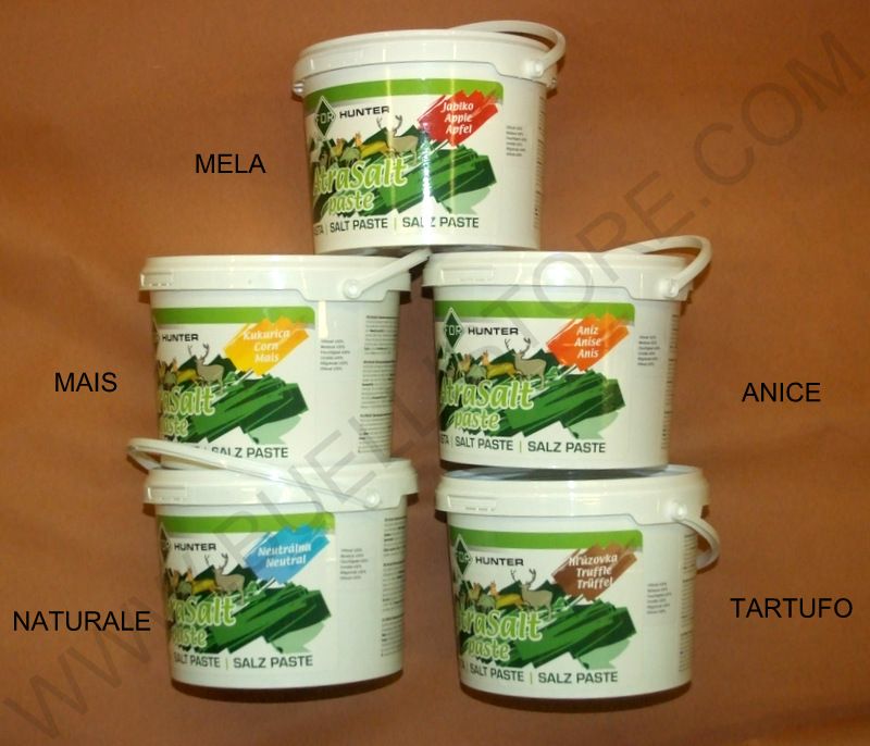 ATRASALT PASTA MINERALE ATTRATTIVA PER UNGULATI E SELVAGGINA 
