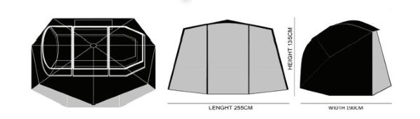 PROLOGIC AVENGER 65 BROLLY SYSTEM TENDA 