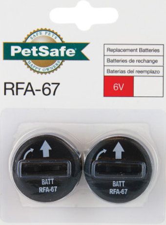 BATTERIE PER COLLARE ANTIABBAIO SPORTDOG E PETSAFE - RFA67 2PZ